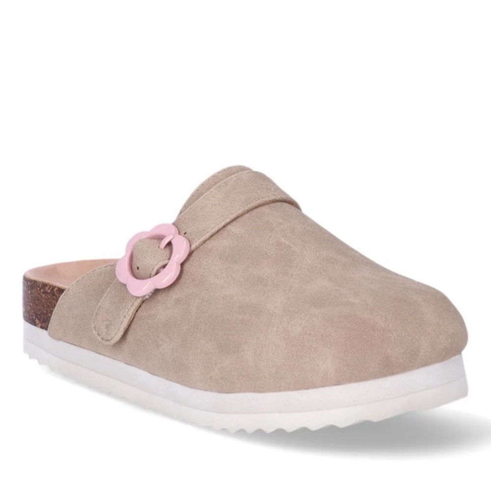 Justice Little Girls & Big Girls Unlined Platform Clogs size 3